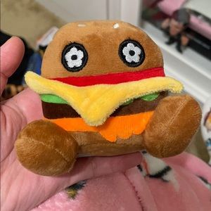 Vandy the Pink Burger Pin Plush